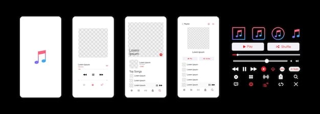 A screenshot of the TikTok app interface showing the sound selection menu with various trending songs, sound effects, and audio categories.