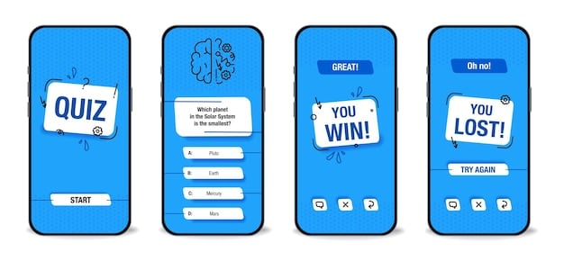 A screenshot of a mobile social commerce ad featuring an interactive quiz with a question about skincare preferences. The quiz includes appealing visuals and clear, concise answer options. The design encourages immediate participation.