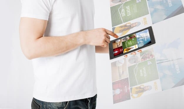 A split-screen image showcasing interactive social media features in action - one side features a poll asking about product preferences, and the other shows a live Q&A session with a brand representative. The image is vibrant and engaging, highlighting the dynamic nature of social media interaction.